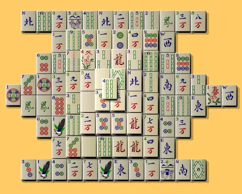 Mah Jong Symboles Chinois