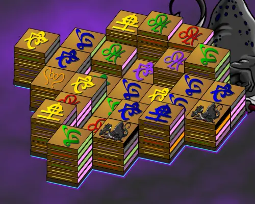 Dragon Noir Mahjong