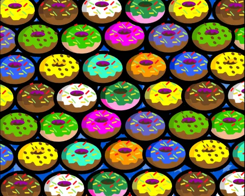 Mahjong Lien Donuts