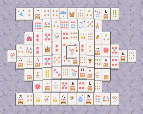 Mahjong Printemps
