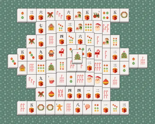 Mahjong de Noël