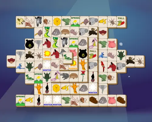 Mahjong Animaux