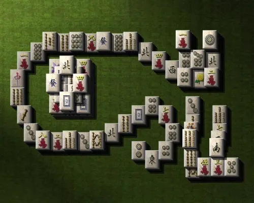 Mahjongg 3D Chat et Souris