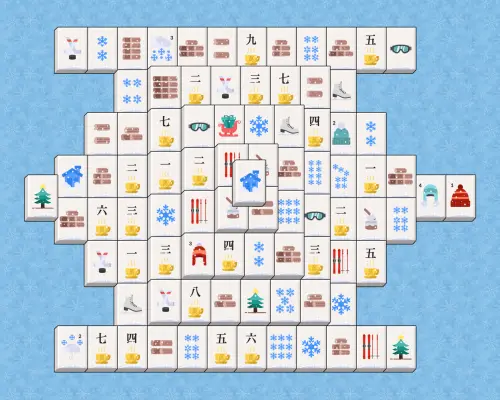 Mahjong Hiver