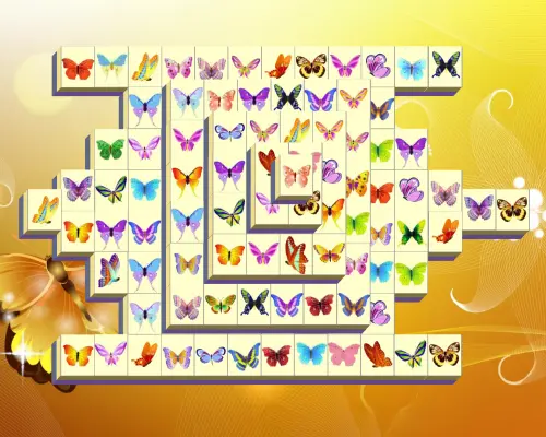Papillons de Mahjong