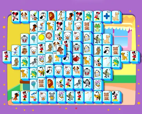 Mahjong Dessins Animés