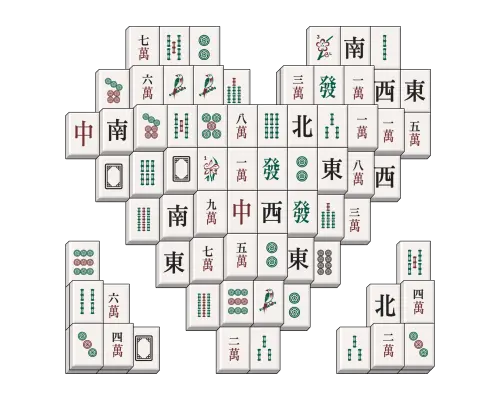 Mahjong Cœur